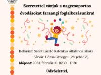 FARSANGI FOGLALKOZÁS NAGYCSOPORTOS ÓVODÁSOKNAK